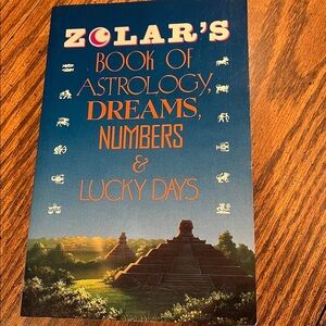 Zolars Book of Astrology Dreams Numbers and Lucky Days